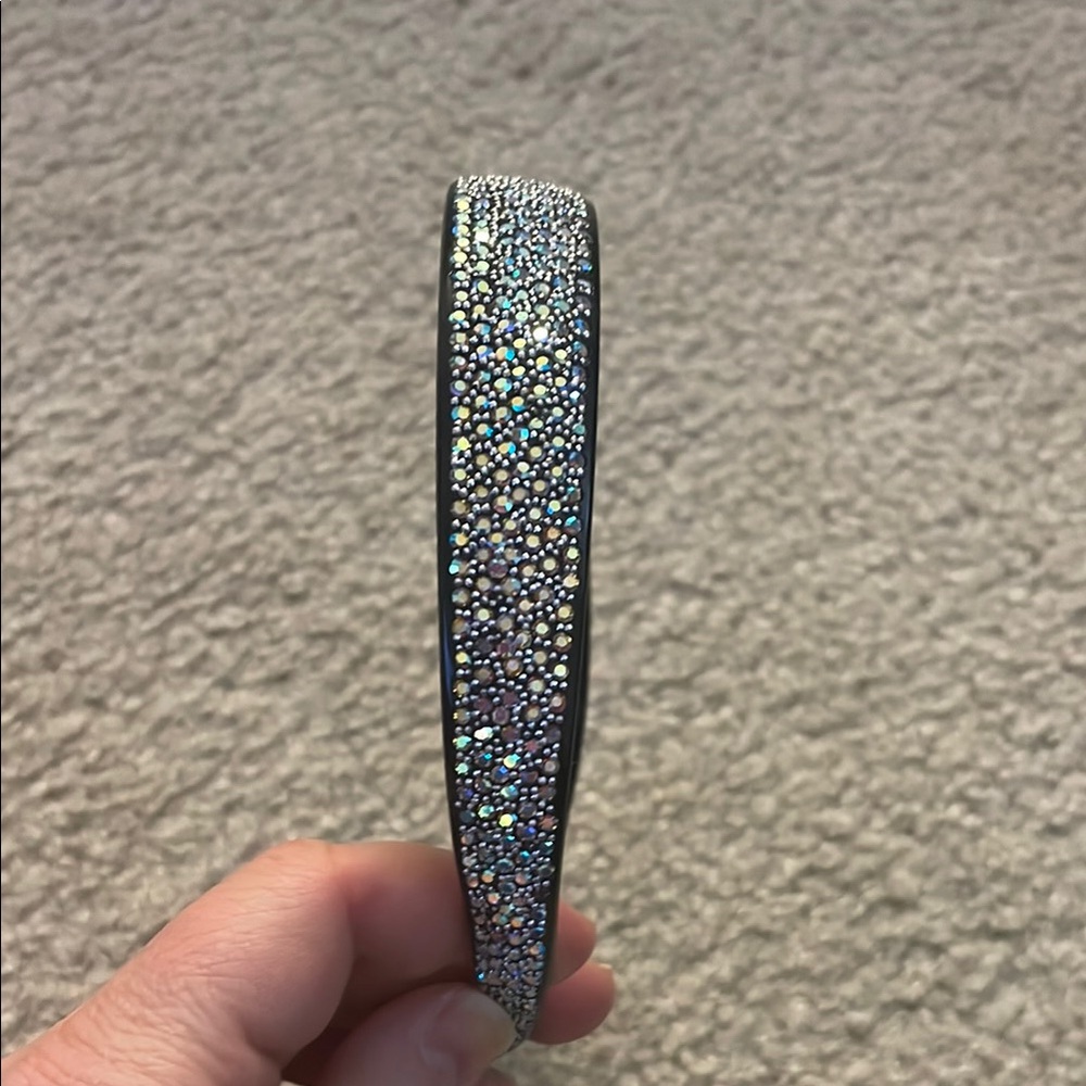 Sparkling Black Rhinestone Headband